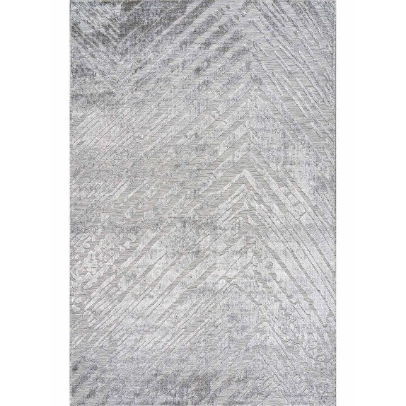Χαλί Διάδρομος MADI Scratches Grey 67x400