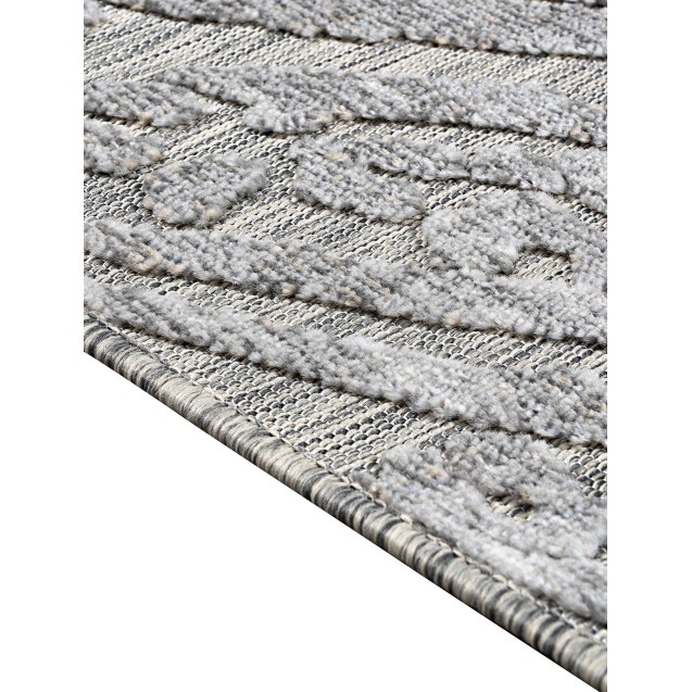 Χαλί Διάδρομος MADI Scratches Grey 67x400