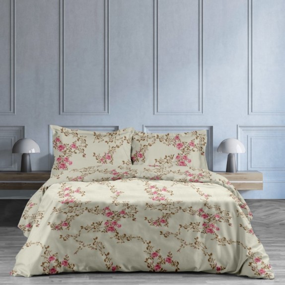 Σετ Παπλωματοθήκη Μονή 2 Τεμαχίων Makis Tselios Celia...