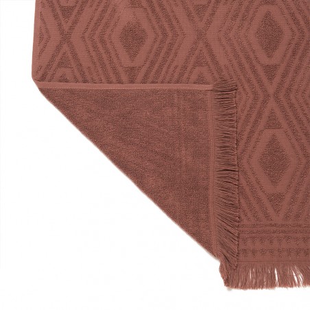 Πετσέτα Θαλάσσης Melinen Cuba Apple Brown 90x180