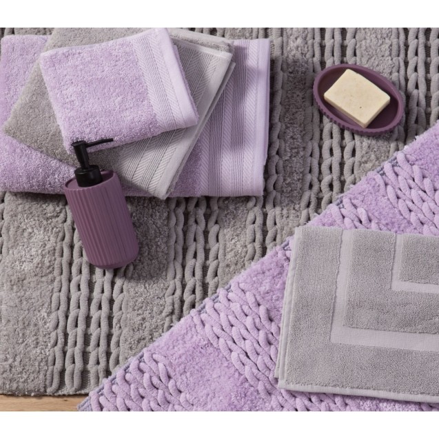 Χαλάκι Μπάνιου Nef-Nef Life 1159 Lavender 60x90