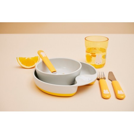 Παιδικό Μπωλ Φαγητού Mepal Miffy Κίτρινο MEP108003065230