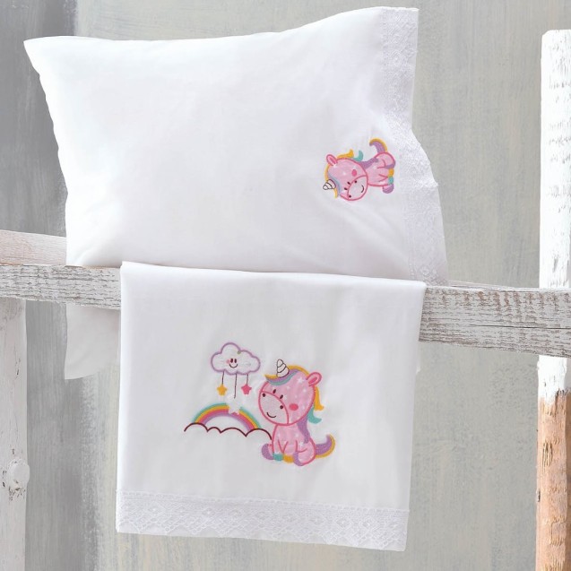 Σετ Σεντόνια Κούνιας 3 Τεμαχίων Rythmos...