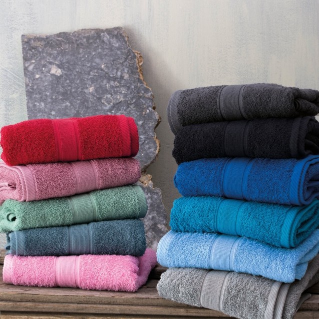 Πετσέτα Μπάνιου Rythmos Illusion Λευκό 100x150