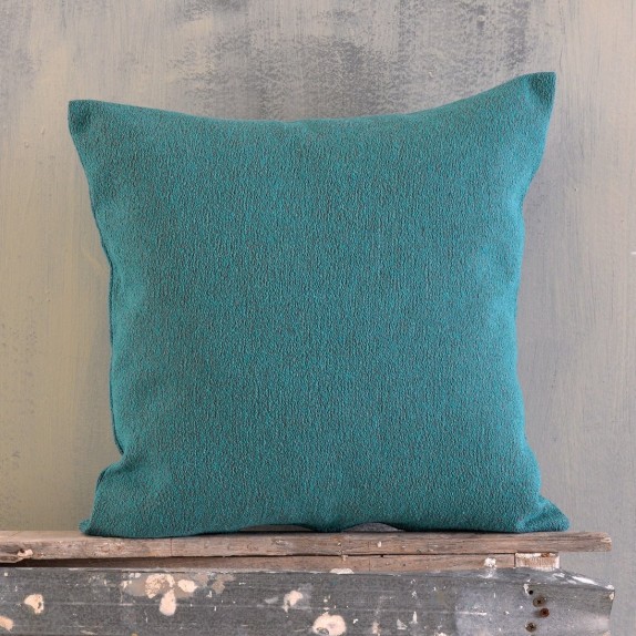 Μαξιλαροθήκη Διακόσμησης Rythmos Sebastiao Πετρόλ 40x40