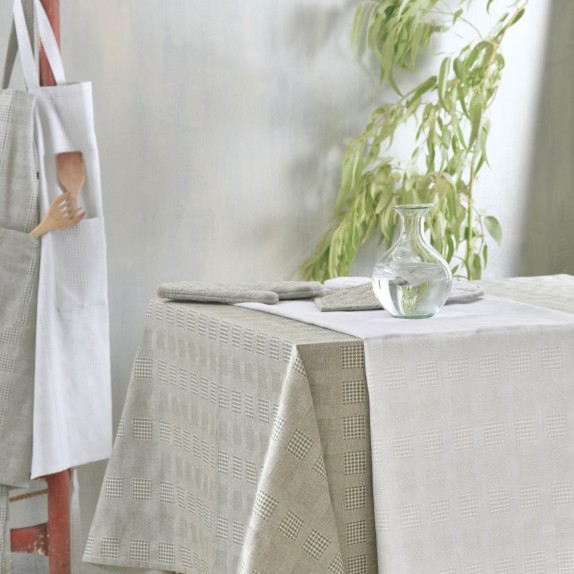 Τραπεζομάντηλο Rythmos Lozano Γκρι 140x180