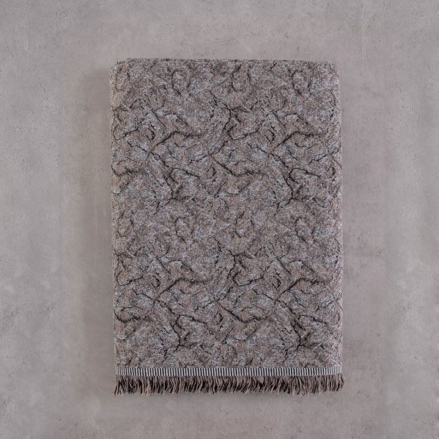 Ριχτάρι Διθέσιου Rythmos Xaviera Γκρι-Καφέ 180x240