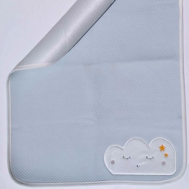 Σελτεδάκι Αδιάβροχο Morven Soft Touch 2116 Σιέλ...