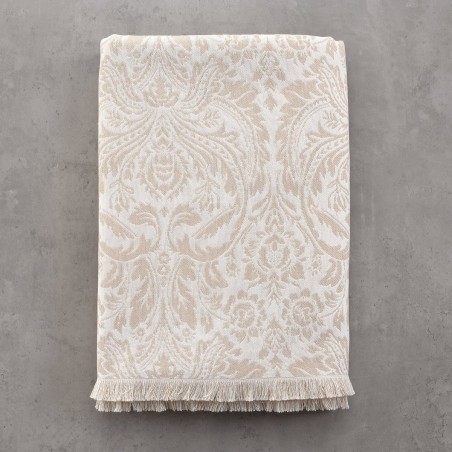 Ριχτάρι Τετραθέσιου Rythmos Beatris Εκρού-Μπεζ 180x330