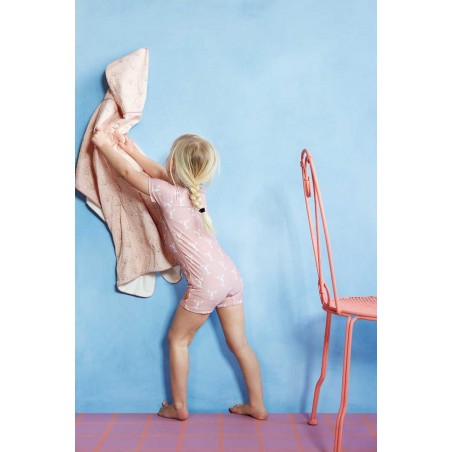 Παιδικό Ολόσωμο Μαγιό με Προστασία UV50 Fresk Lobster Cameo Rose FR-SW002-04