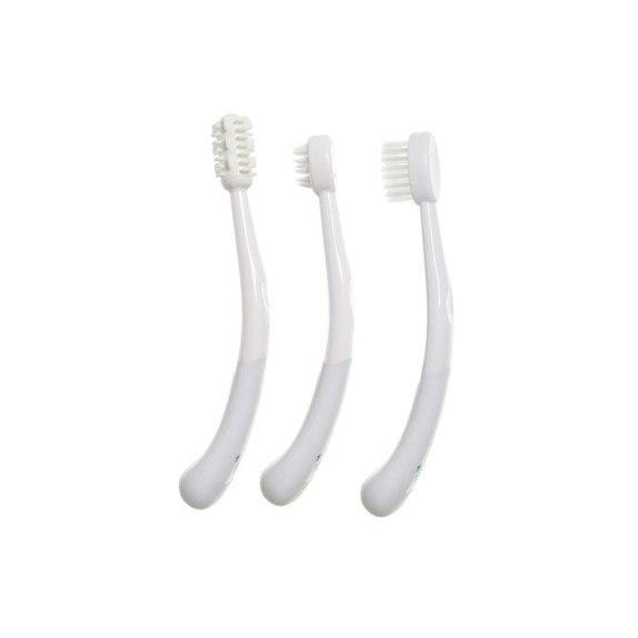 Σετ Οδοντόβουρτσες 3 Τεμαχίων DreamBaby White BR75869