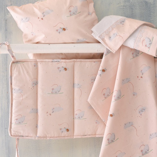 Σετ Σεντόνια Κούνιας 3 Τεμαχίων Rythmos Jerom...