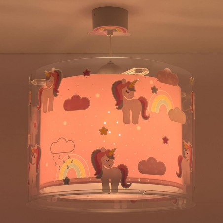 Παιδικό Φωτιστικό Οροφής Ango Unicorns 41592