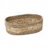 Ψωμιέρα Οβάλ Ψάθινη Espiel KAG214 25x13x9cm