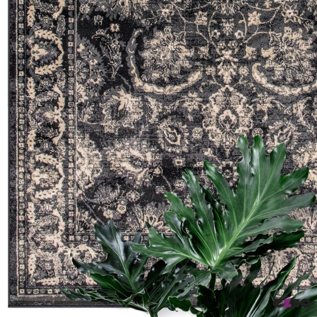 Χαλί Transitional Ezzo Antika 9628AHY Fume 133x190