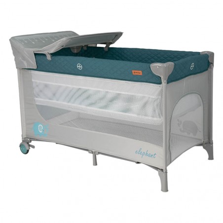 Παρκοκρέβατο Bebe Stars Comfort 2 Επιπέδων Elephant 885-184