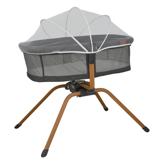 Λίκνο Bebe Stars Chic 2in1 Graphite 843-186