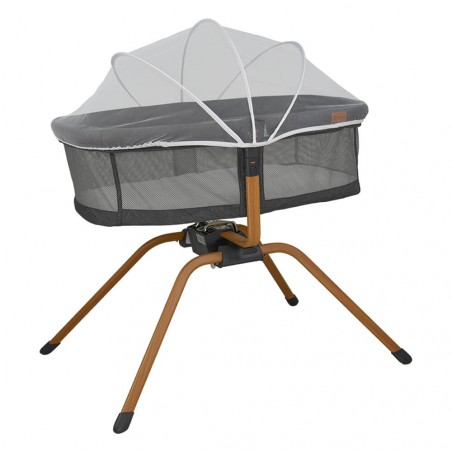 Λίκνο Bebe Stars Chic 2in1 Graphite 843-186