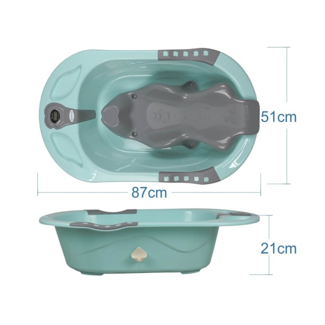 Μπανιέρα Bebe Stars Bubble Mint 23-184