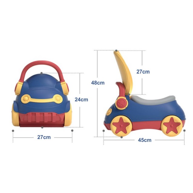 Γιογιό-Κάθισμα Bebe Stars Car Blue 74-181