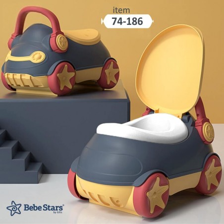 Γιογιό-Κάθισμα Bebe Stars Car Grey 74-186