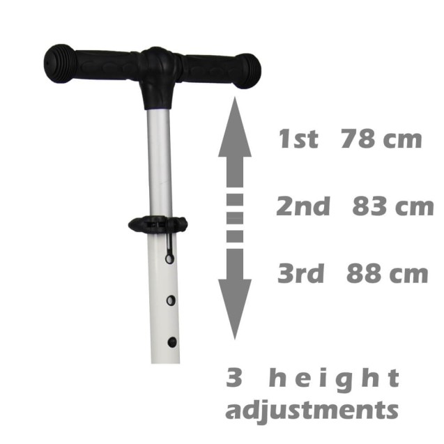 Πατίνι Bebe Stars X-Ride Lime 661-174