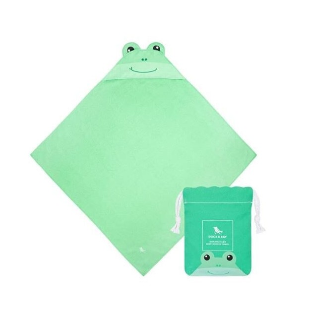 Βρεφική Κάπα Dock & Bay Frankie Frog 75x75