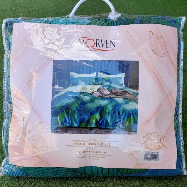 Σετ Κουβερλί Υπέρδιπλο 3 Τεμαχίων Morven 22026...