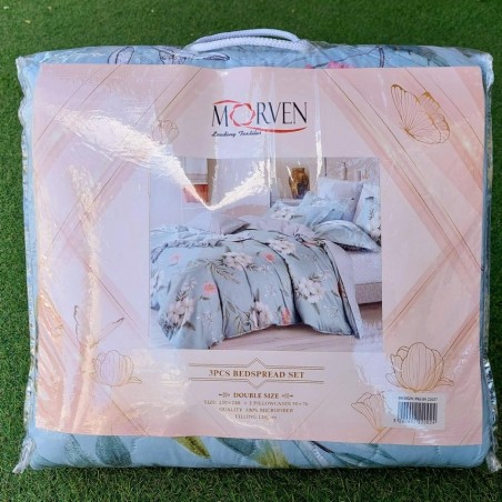 Σετ Κουβερλί Υπέρδιπλο 3 Τεμαχίων Morven 22029 Campo 220x240