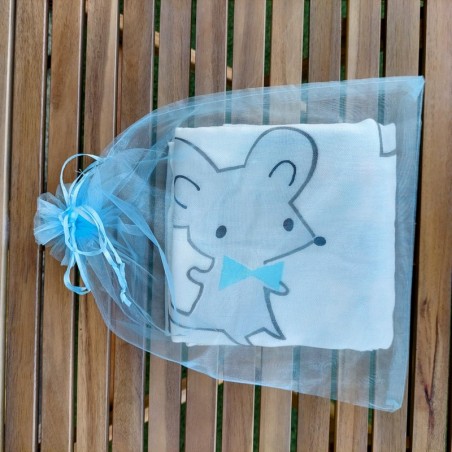 Κουβέρτα-Πάνα Αγκαλιάς Morven 22008 Ελεφαντάκι 105x120