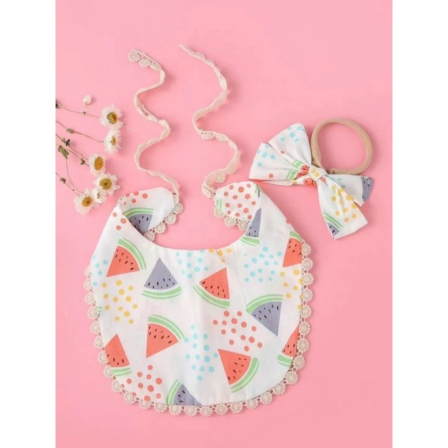 Σετ Σαλιάρα και Κορδέλα Μαλλιών Morven 22016