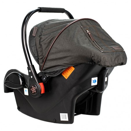 Κάθισμα Αυτοκινήτου Bebe Stars Baby Plus Graphite 007-189 0-13kg
