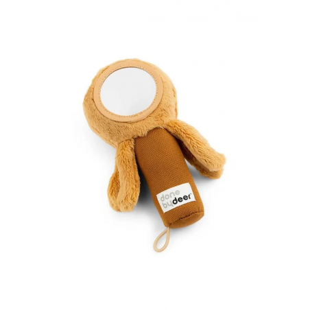 Παιχνίδι Done By Deer Sensory Rattle Mirror Jelly Mustard BR76455