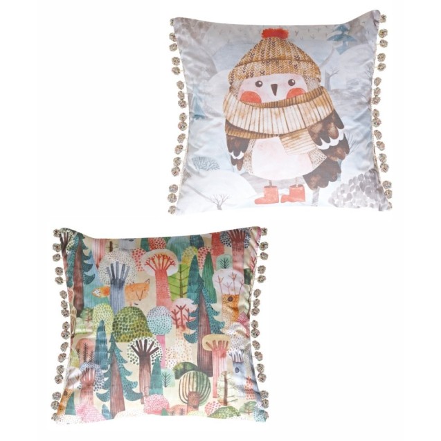 Παιδική Μαξιλαροθήκη Διακόσμησης Διπλής Όψης...