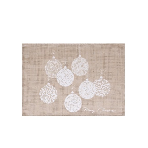 Σετ Σουπλά 4 Τεμαχίων Kentia Snow 220 33x45