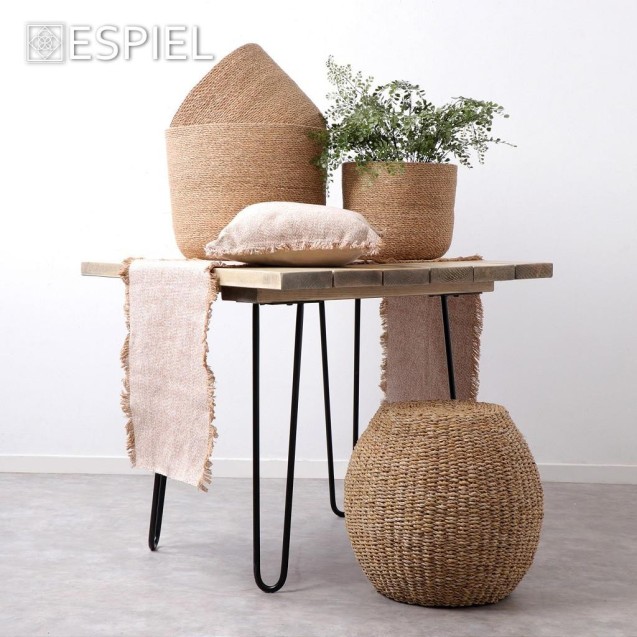 Σκαμπό SEAGRASS KAG317 44x44x43cm