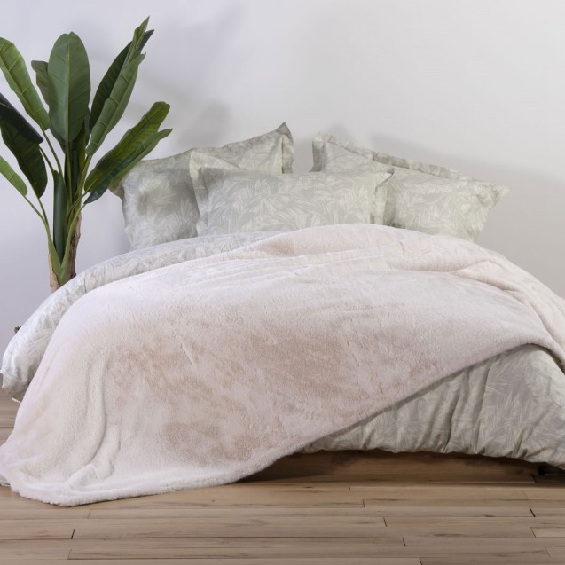 Κουβέρτα Γούνινη Υπέρδιπλη Nef-Nef Warmer Ecru...