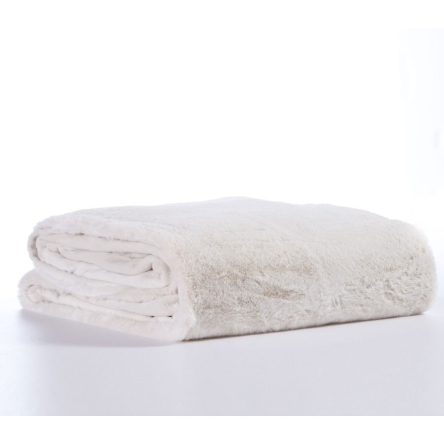 Κουβέρτα Γούνινη Υπέρδιπλη Nef-Nef Warmer Ecru...