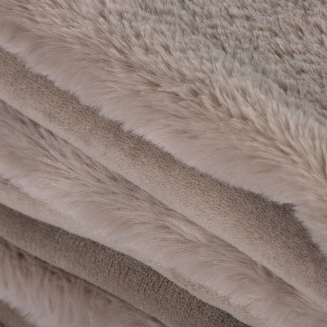 Κουβέρτα Γούνινη Υπέρδιπλη Nef-Nef Warmer Beige...