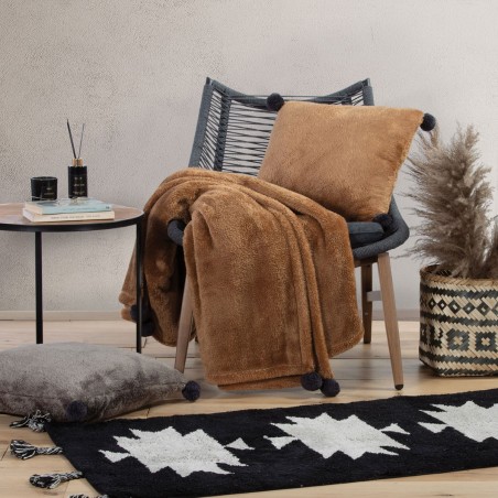 Μαξιλάρι Διακόσμησης με Sherpa Nef-Nef Miaris Carry 50x50