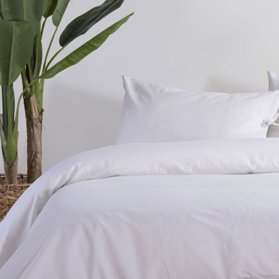 Σεντόνι Μονό Nef-Nef Cotton-Linen Ecru 170x270