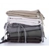 Παπλωματοθήκη Υπέρδιπλη Nef-Nef Cotton-Linen Grey 240x220