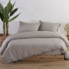 Παπλωματοθήκη King Size Nef-Nef Cotton-Linen Beige 260x240