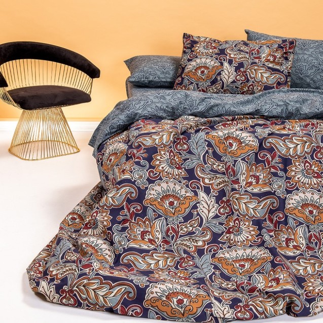 Παπλωματοθήκη Μονή Melinen Sinclair Blue 160x245