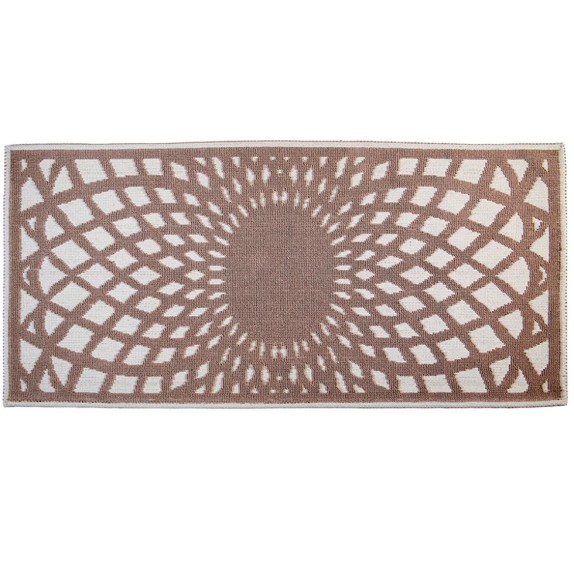 Χαλάκι Melinen Kaleidoscope Brown 70x140