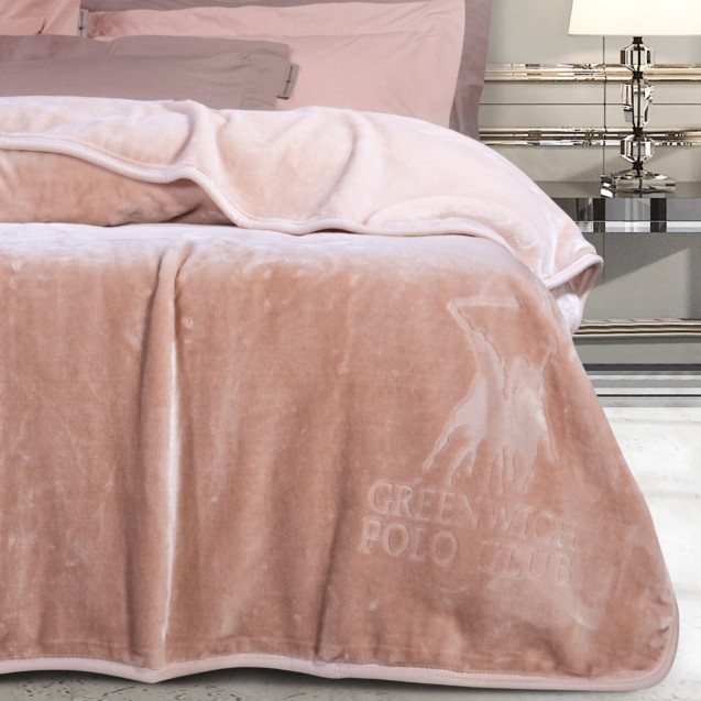 Κουβέρτα Βελουτέ Υπέρδιπλη Greenwich Polo Club...
