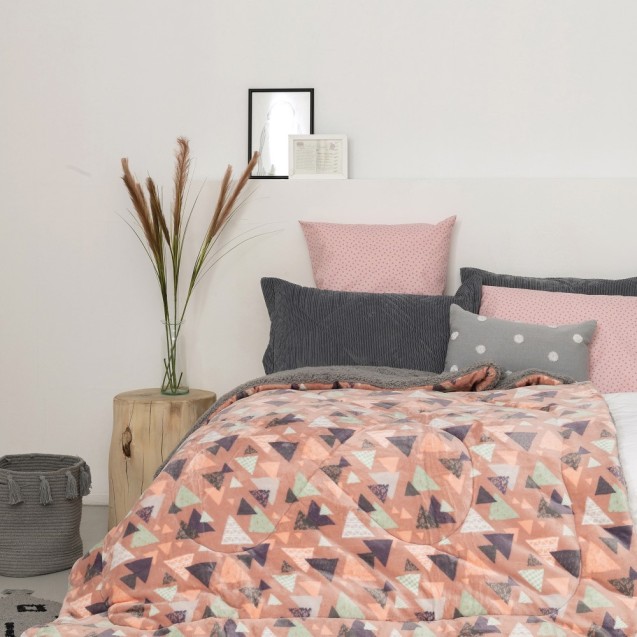 Κουβερτοπάπλωμα Υπέρδιπλο με Sherpa Palamaiki...