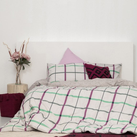 Σετ Σεντόνια Μονά 3 Τεμαχίων Palamaiki FL6164 Flat 170x260