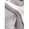 Σετ Κουβέρτα Γούνινη Υπέρδιπλη 2 Τεμαχίων Guy Laroche Crusty Melanze 220x240