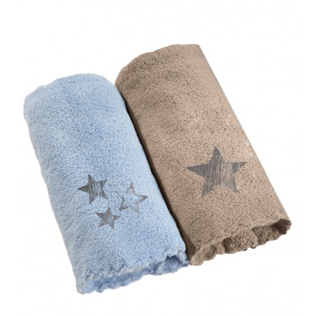 Σετ Βρεφικές Πετσέτες 2 Τεμαχίων Guy Laroche Baby Towels Boy Set 1 35x50
